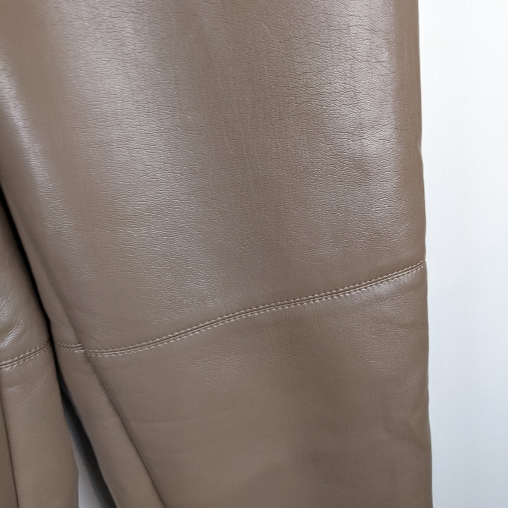 039 . Wilfred Funk Pant Faux Leather High Rise Size 6 - Picture 7 of 12